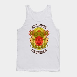 Woman FLowers Tank Top